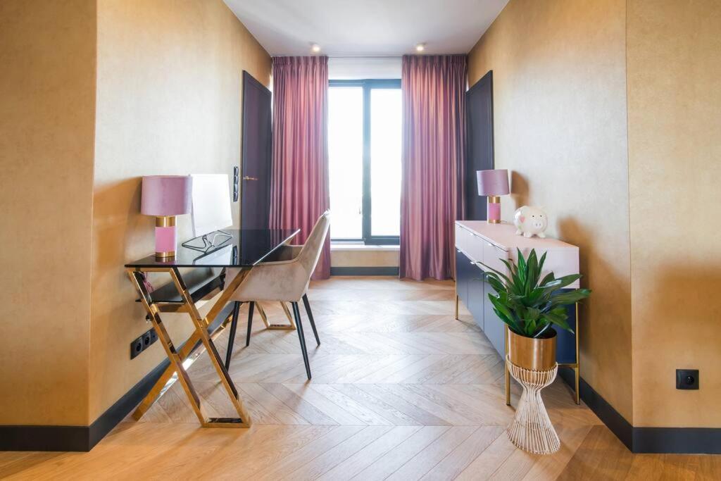 Ferienwohnung Luksusowy Penthouse Z Jacuzzi I Widokiem Na Morze Gdynia Exterior foto