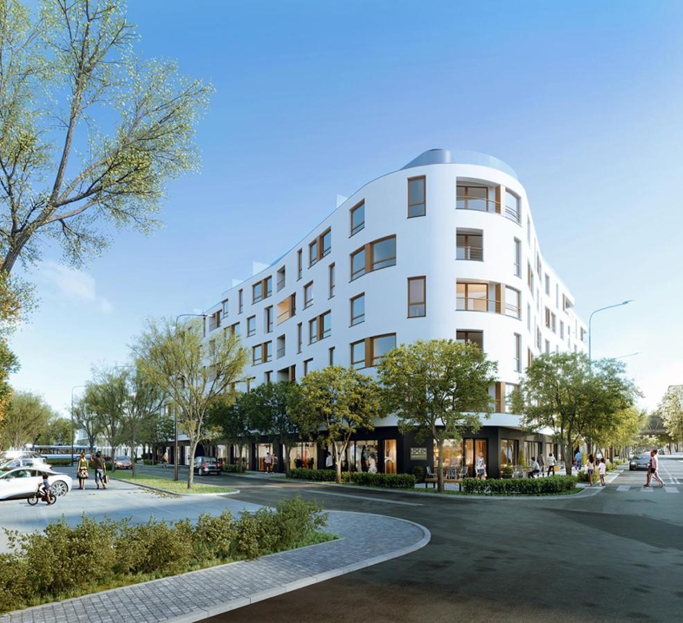 Ferienwohnung Luksusowy Penthouse Z Jacuzzi I Widokiem Na Morze Gdynia Exterior foto