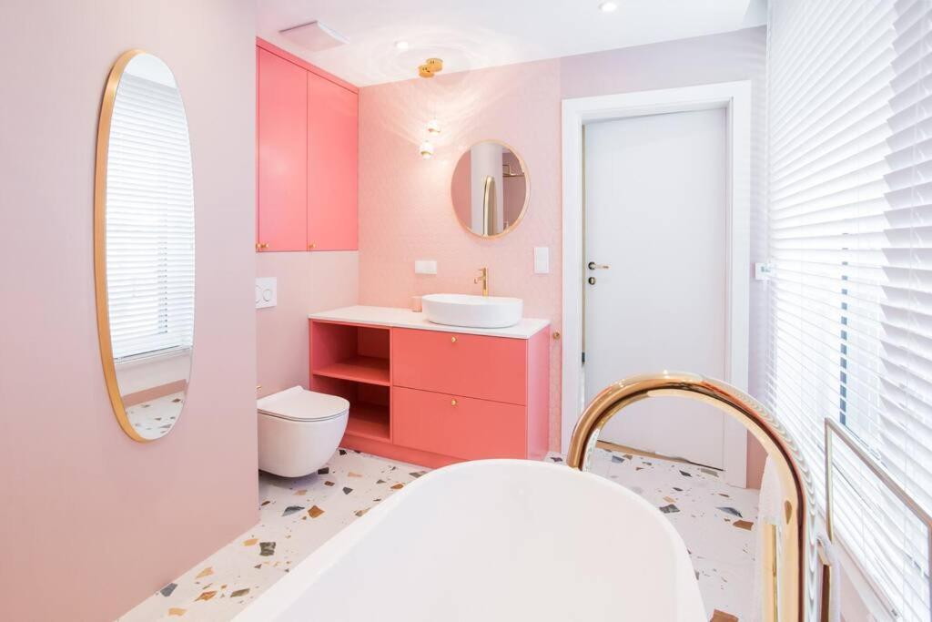 Ferienwohnung Luksusowy Penthouse Z Jacuzzi I Widokiem Na Morze Gdynia Exterior foto
