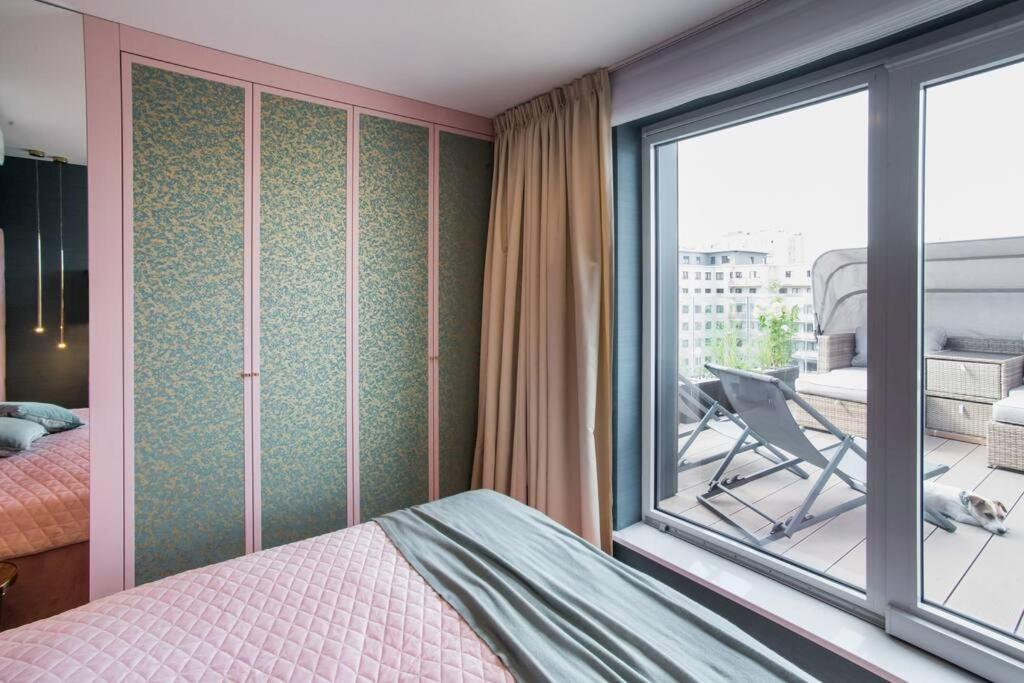 Ferienwohnung Luksusowy Penthouse Z Jacuzzi I Widokiem Na Morze Gdynia Exterior foto